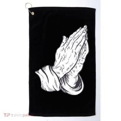 Praying Hands Golf Towel