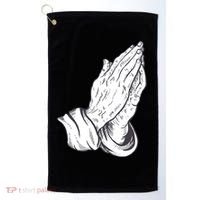 Praying Hands Golf Towel thumb 0
