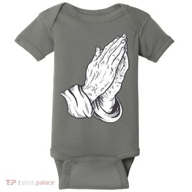 Praying Hands Baby Bodysuit