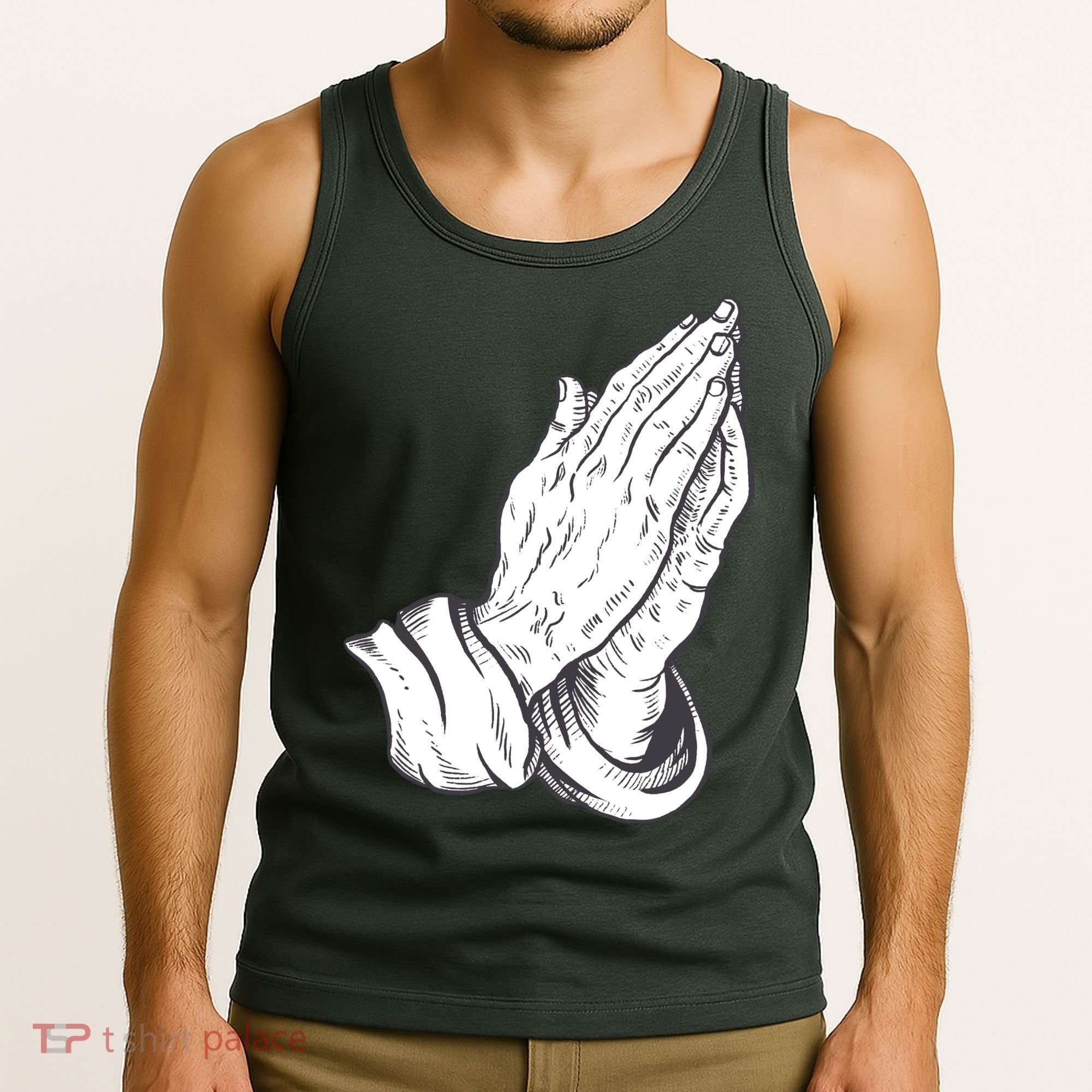 Praying Hands Tank Top