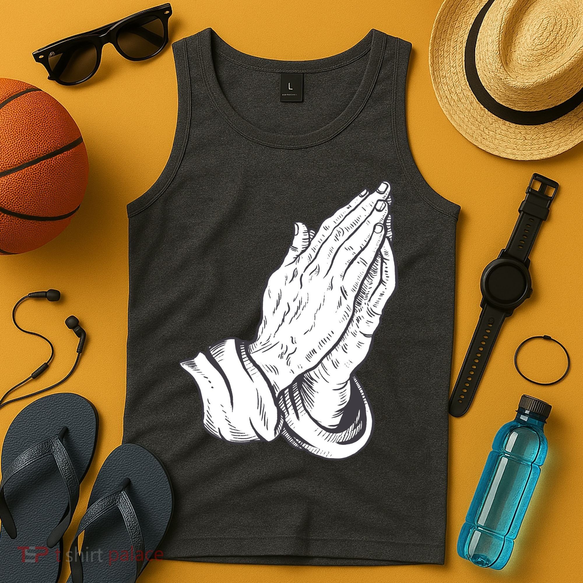 Praying Hands Tank Top