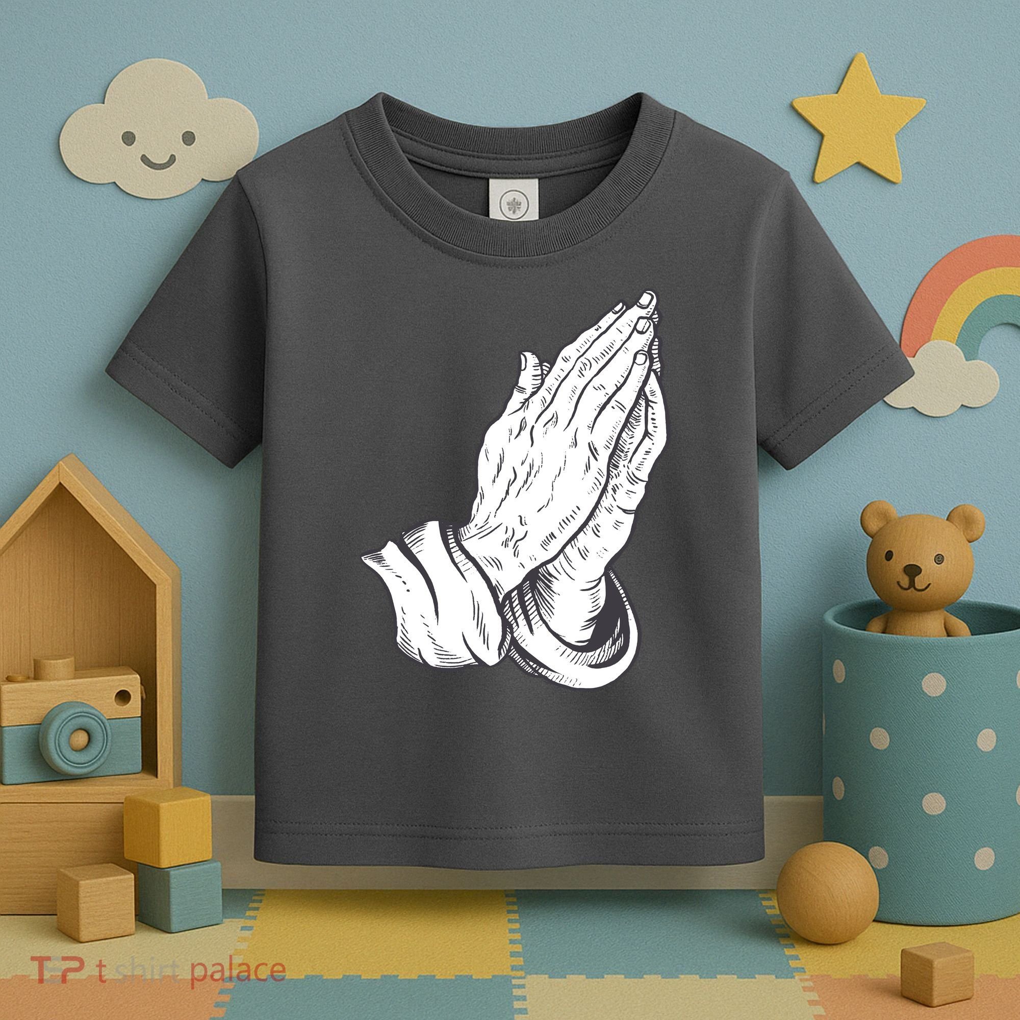 Praying Hands Toddler T-Shirt