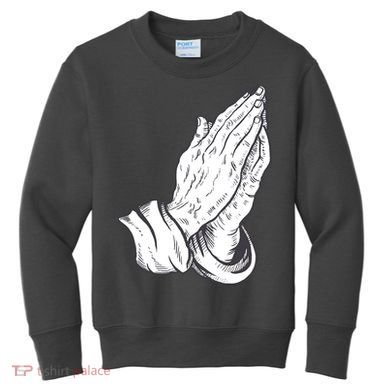 Praying Hands Kids Sweatshirt