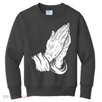 Praying Hands Kids Sweatshirt thumb 0