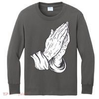 Praying Hands Kids Long Sleeve Shirt thumb 0