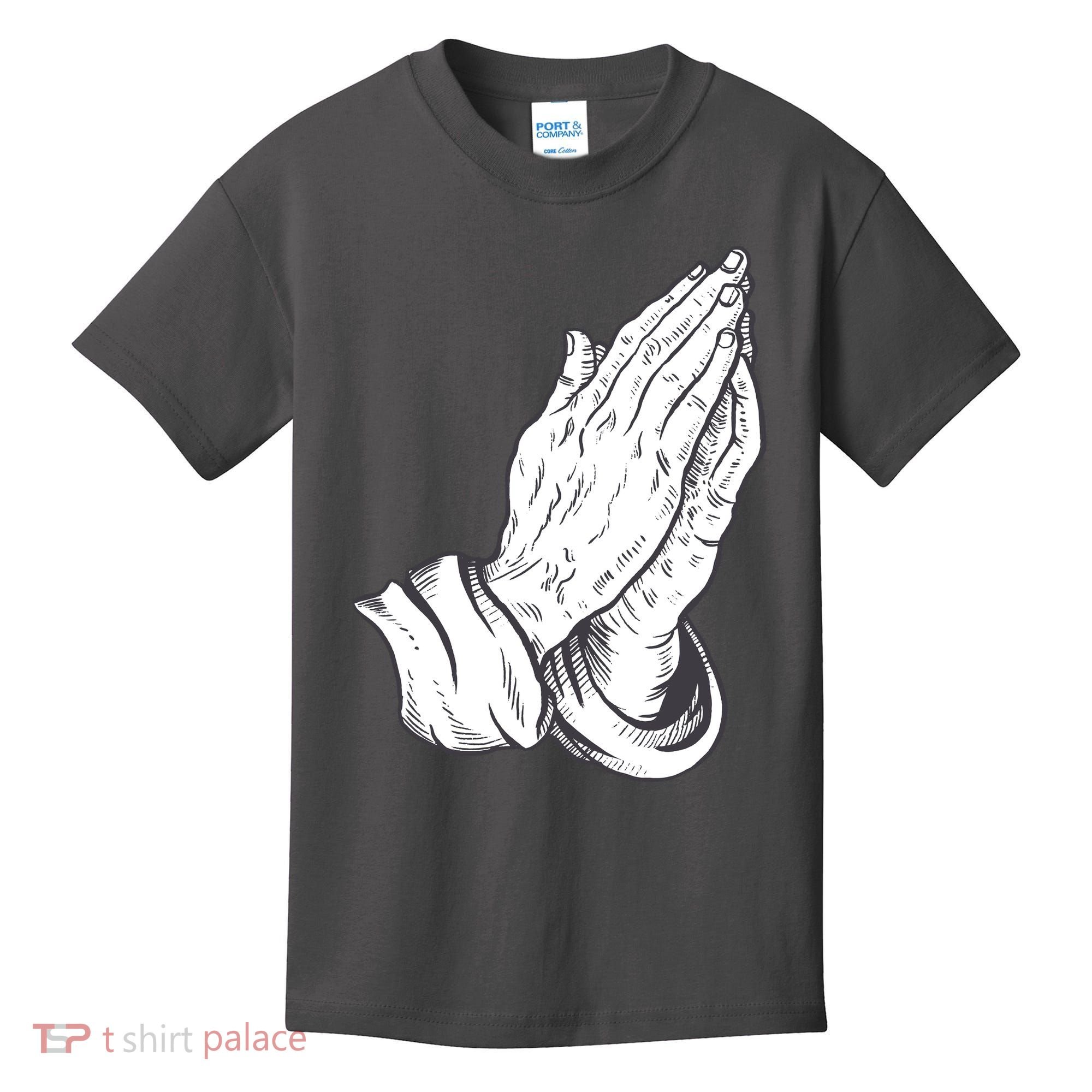 Praying Hands Kids T-Shirt
