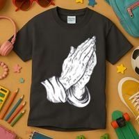 Praying Hands Kids T-Shirt thumb 3