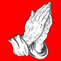 Praying Hands Santa Hat thumb 1