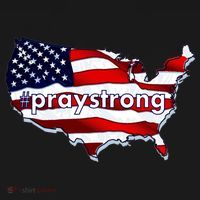 #praystrong Pray Strong For America  Backpack thumb 2