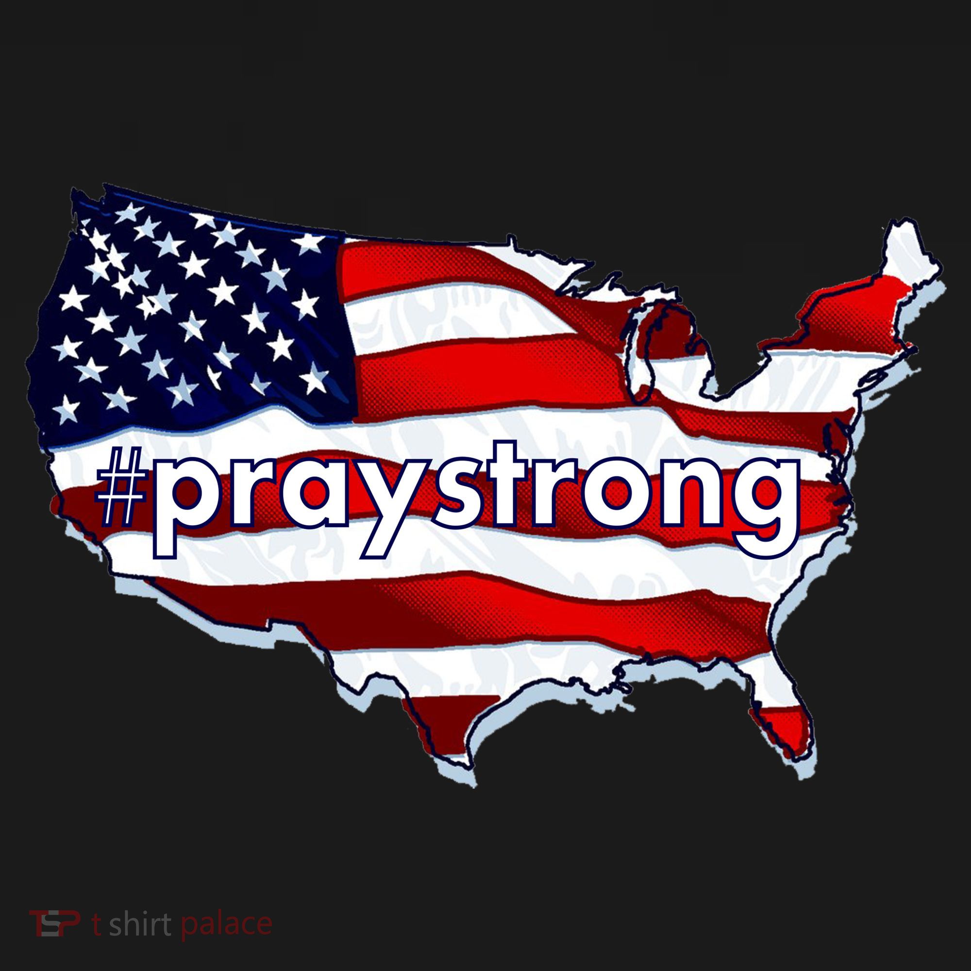 #praystrong Pray Strong For America  Backpack