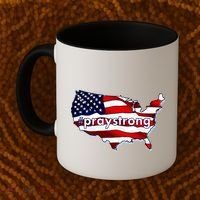 #praystrong Pray Strong For America  Coffee Mug thumb 2
