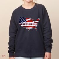 #praystrong Pray Strong For America  Women's Sweatshirt thumb 0