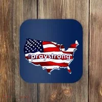 #praystrong Pray Strong For America  Coaster thumb 0