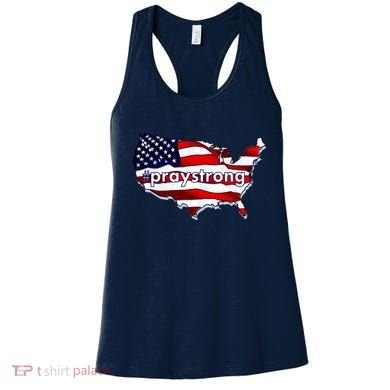 #praystrong Pray Strong For America  Women's Tank Top
