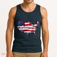 #praystrong Pray Strong For America  Tank Top thumb 3