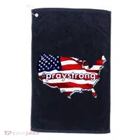 #praystrong Pray Strong For America  Golf Towel thumb 0
