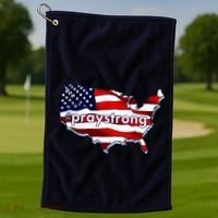 #praystrong Pray Strong For America  Golf Towel thumb 1