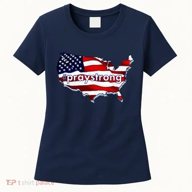 #praystrong Pray Strong For America Women's T-Shirt