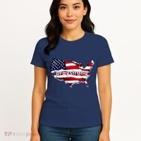 #praystrong Pray Strong For America  Women's T-Shirt thumb 4