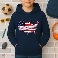 #praystrong Pray Strong For America  Kids Hoodie thumb 2