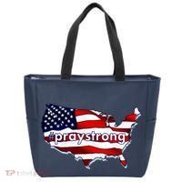 #praystrong Pray Strong For America  Tote Bag thumb 0