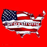 #praystrong Pray Strong For America  Santa Hat thumb 1