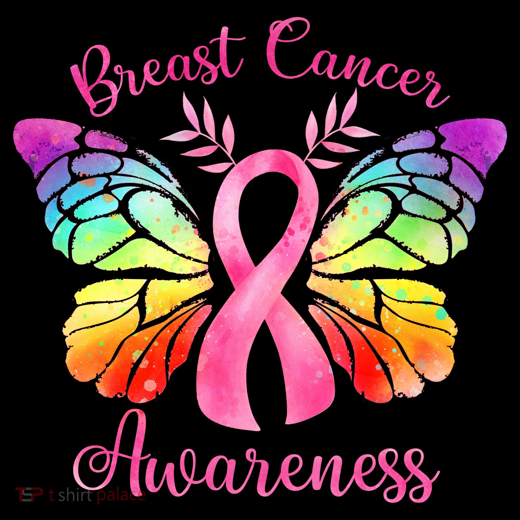 Pink Ribbon Butterfly Breast Cancer Coffee Mug