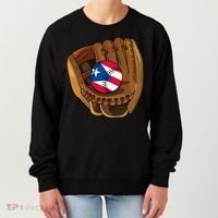 Puerto Rican Baseball Sport Puerto Rico Baseball Team Women's Sweatshirt thumb 0
