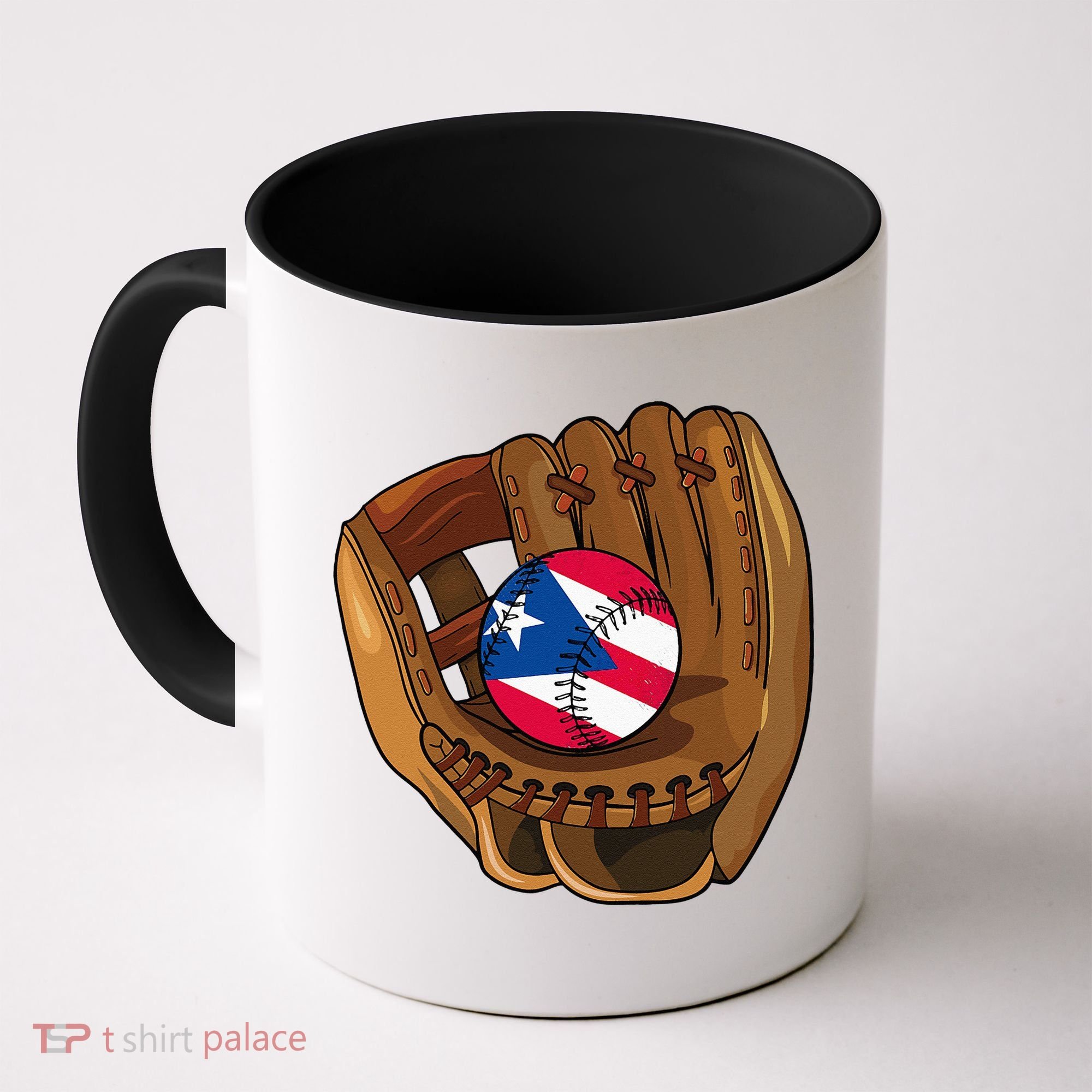 Puerto Rican Baseball Sport Puerto Rico Baseball Team Coffee Mug