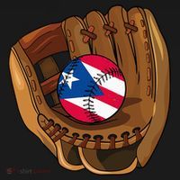 Puerto Rican Baseball Sport Puerto Rico Baseball Team Ornament thumb 1