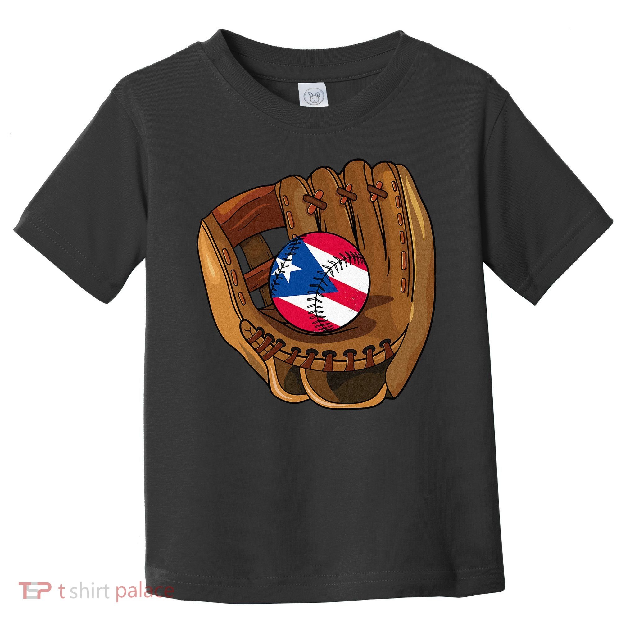 Puerto Rican Baseball Sport Puerto Rico Baseball Team Toddler T-Shirt