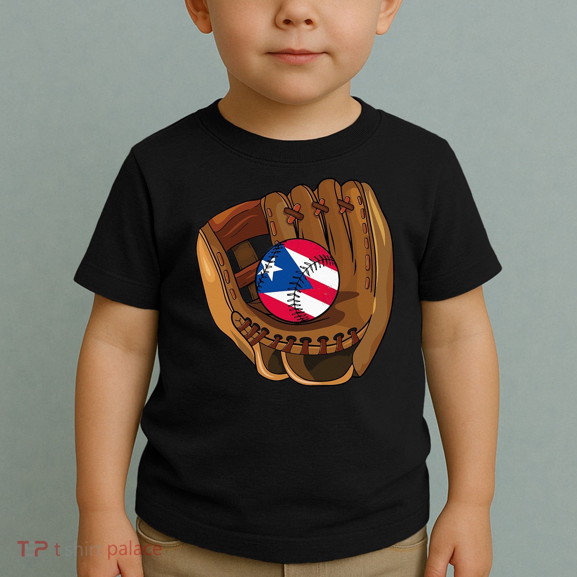 Puerto Rican Baseball Sport Puerto Rico Baseball Team Toddler T-Shirt