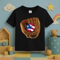 Puerto Rican Baseball Sport Puerto Rico Baseball Team Toddler T-Shirt thumb 3
