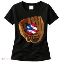 Puerto Rican Baseball Sport Puerto Rico Baseball Team Women's T-Shirt thumb 0