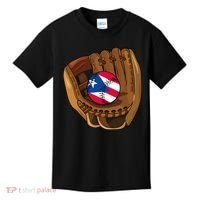 Puerto Rican Baseball Sport Puerto Rico Baseball Team Kids T-Shirt thumb 0