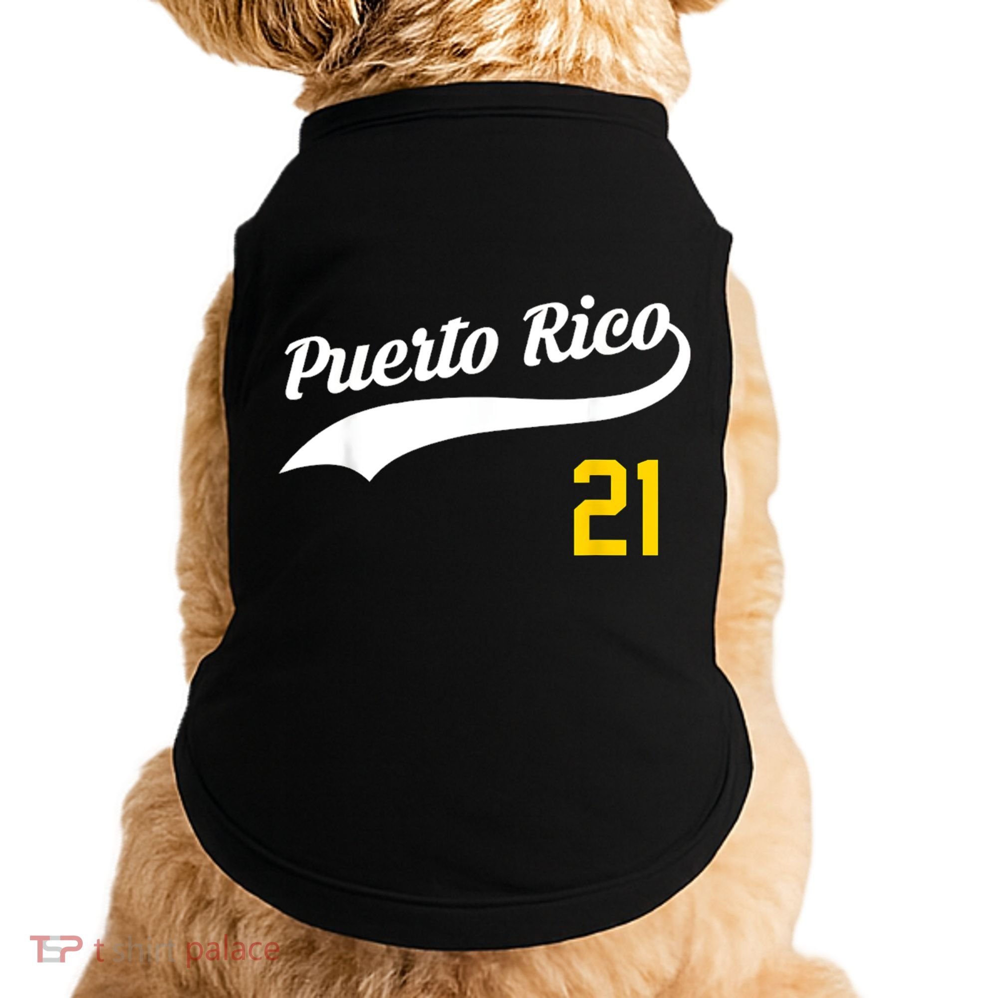Puerto Rico Baseball 21 For Santurce Baseball Fans Doggie Tank
