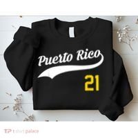 Puerto Rico Baseball 21 For Santurce Baseball Fans Sweatshirt thumb 2