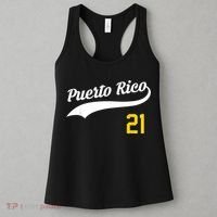 Puerto Rico Baseball 21 For Santurce Baseball Fans Women's Tank Top thumb 3