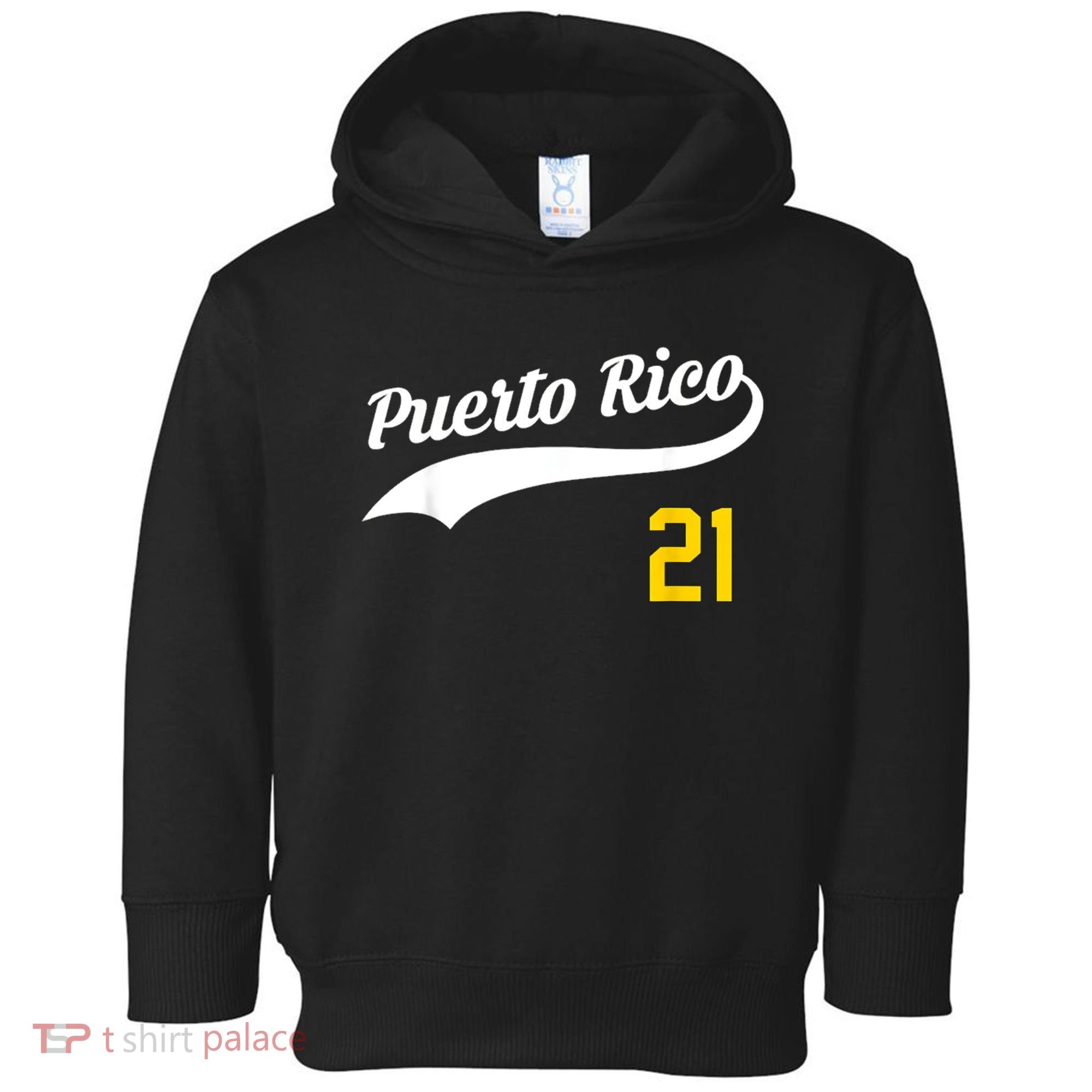 Puerto Rico Baseball 21 For Santurce Baseball Fans Toddler Hoodie