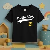 Puerto Rico Baseball 21 For Santurce Baseball Fans Toddler T-Shirt thumb 3