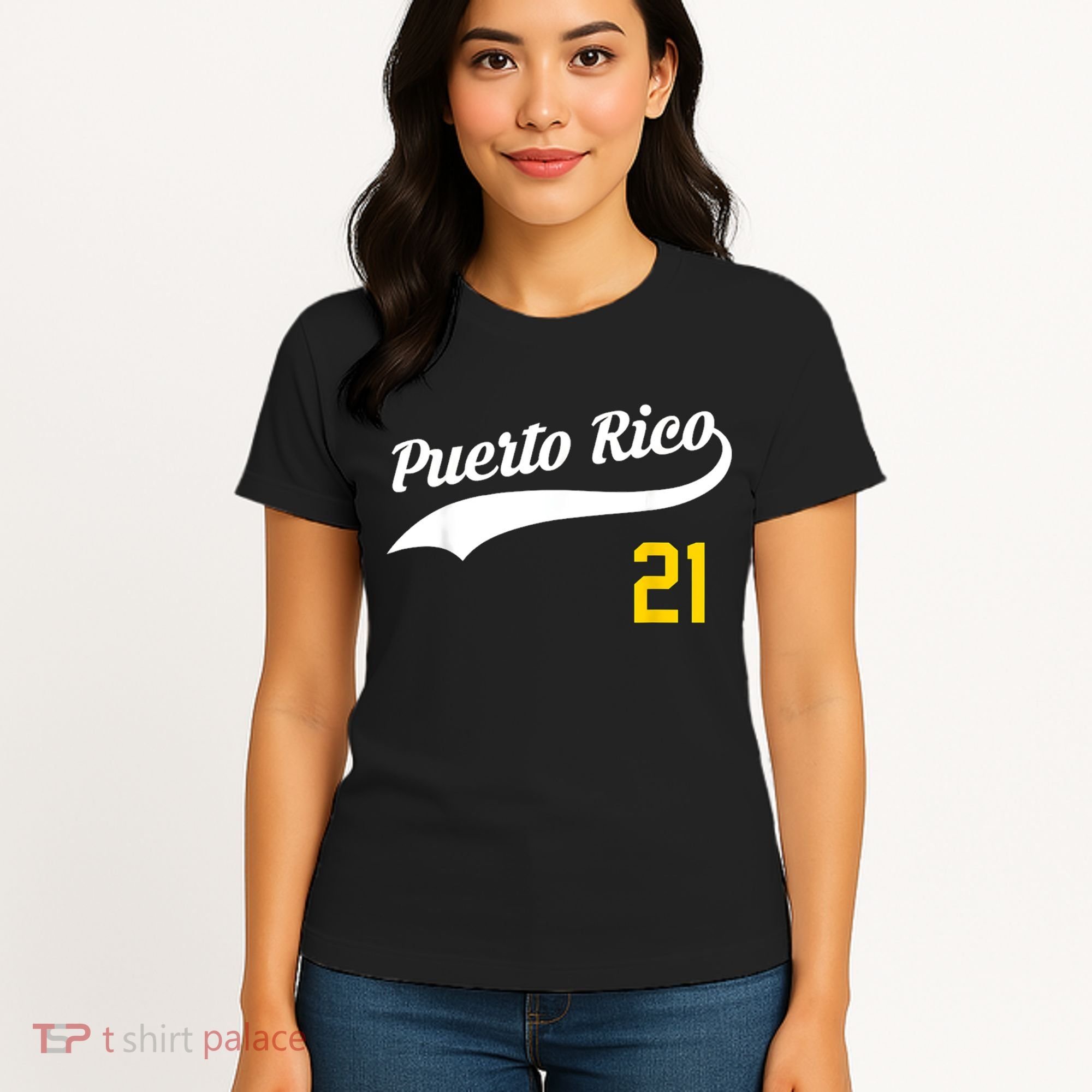 Puerto Rico Baseball 21 For Santurce Baseball Fans Women's T-Shirt