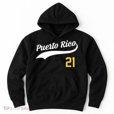 Puerto Rico Baseball 21 For Santurce Baseball Fans Hoodie