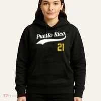 Puerto Rico Baseball 21 For Santurce Baseball Fans Hoodie thumb 5