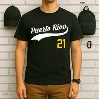 Puerto Rico Baseball 21 For Santurce Baseball Fans T-Shirt thumb 6