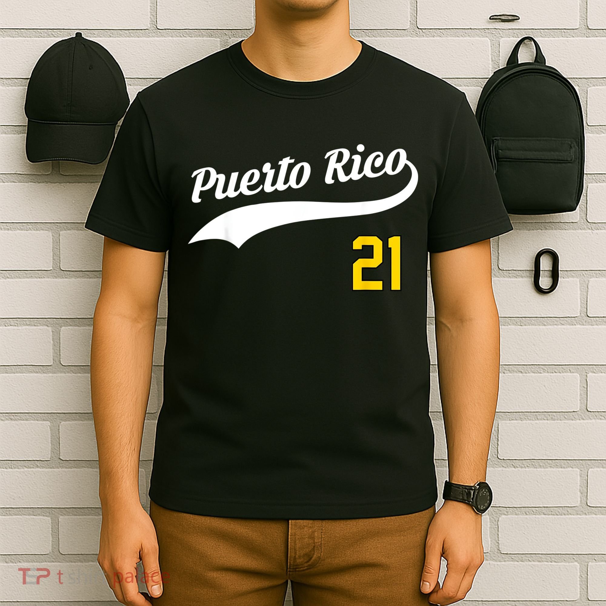 Puerto Rico Baseball 21 For Santurce Baseball Fans T-Shirt