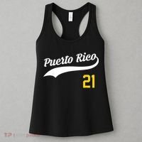 Puerto Rico Baseball 21 For Santurce Baseball Fans Women's Tank Top thumb 3