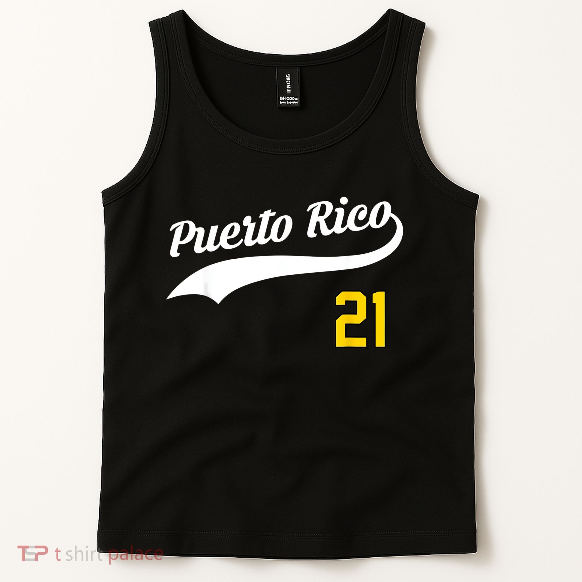 Puerto Rico Baseball 21 For Santurce Baseball Fans Tank Top