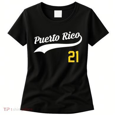 Puerto Rico Baseball 21 For Santurce Baseball Fans Women's T-Shirt
