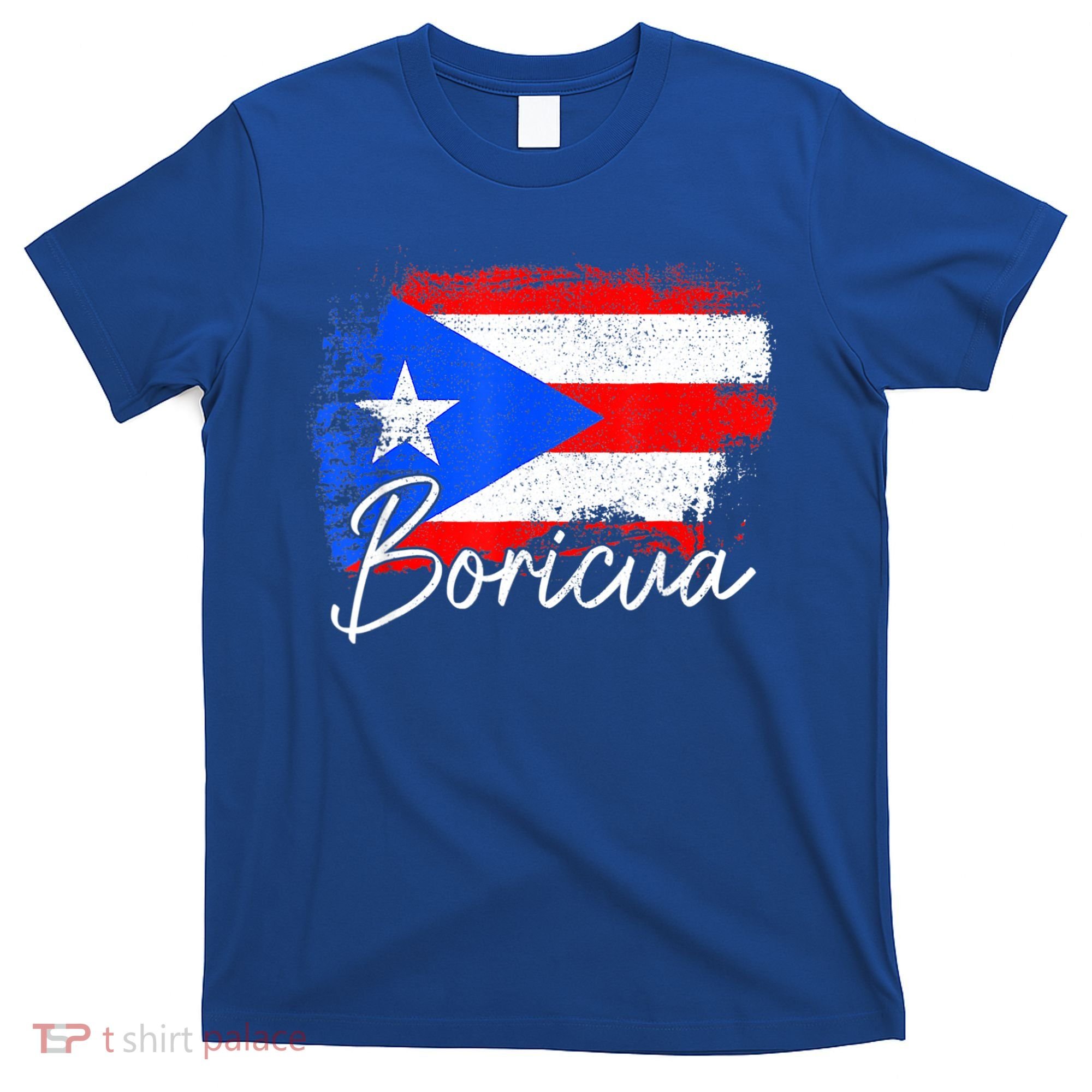 Puerto Rico Boricua Vintage Puerto Rican Flag Pride T-Shirt