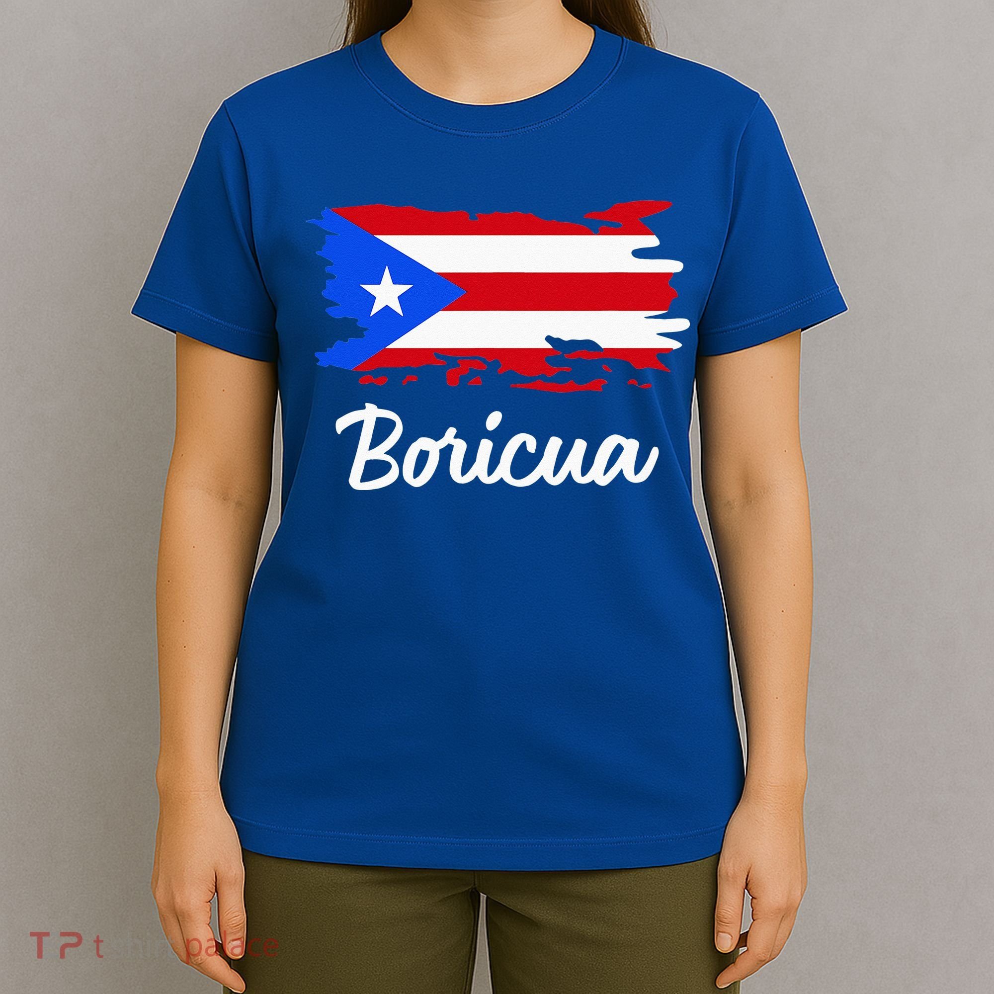 Puerto Rico Boricua Vintage Puerto Rican Flag  T-Shirt